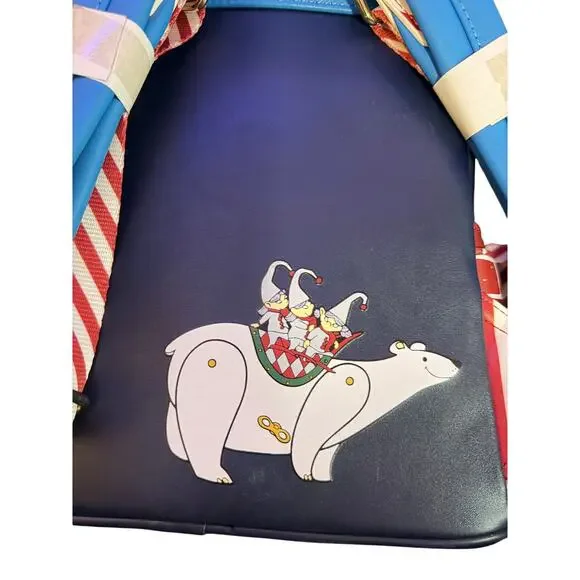 Loungefly Disney NBC Chritsmas Town Mini Backpack - Picture 5 of 7